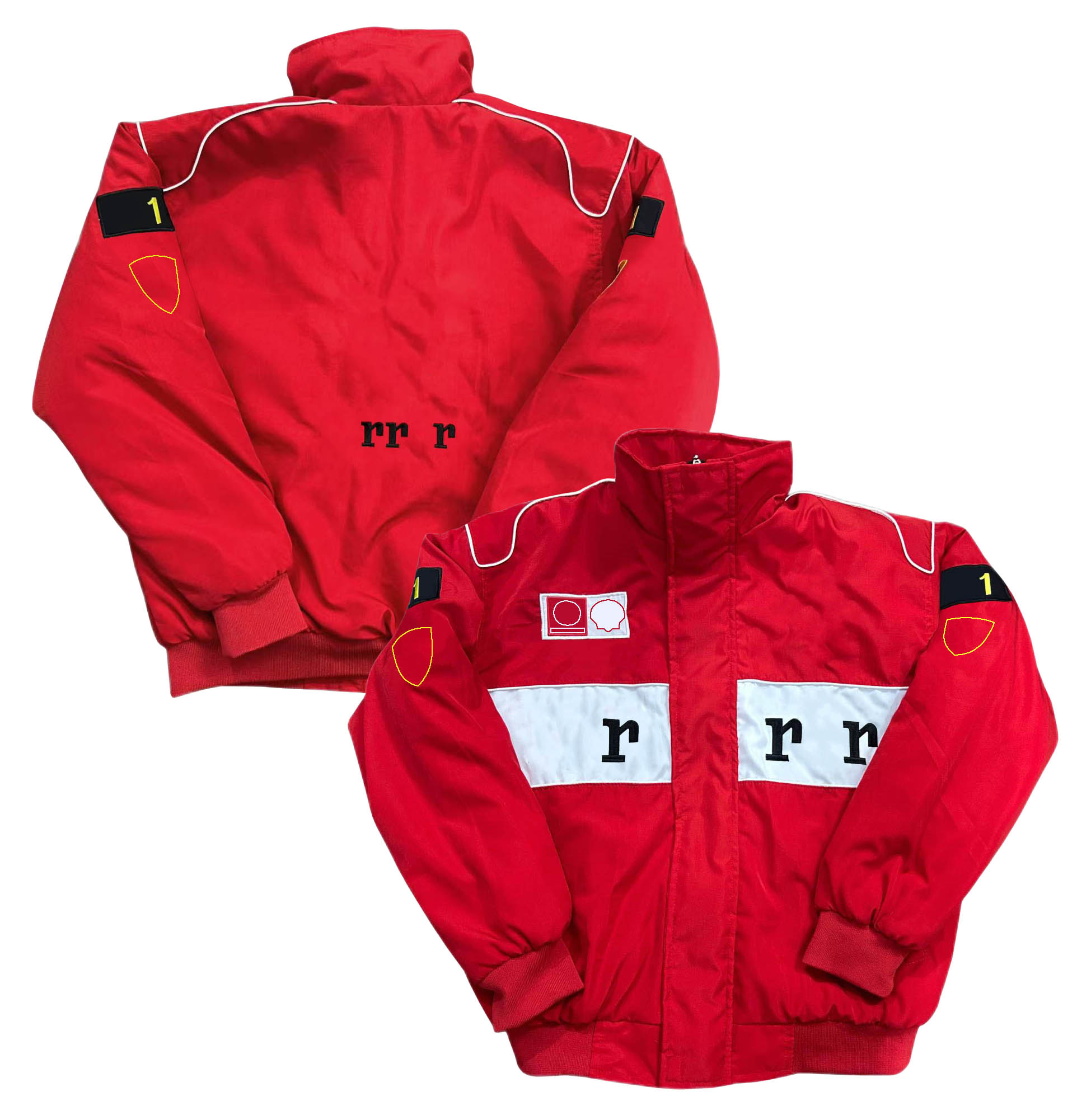 2025 new Formula One motorcycle casual racing suit sweater, motorcycle riding jacket, windproof, warmth and windproof