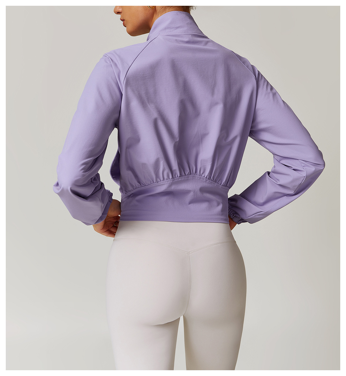 H11 Women Tops Yoga Outfit Outer Jackets Outdoor Exercise Fiess Running Wear Casual Adult Sportswear Long Sleeve Loose Clothing
