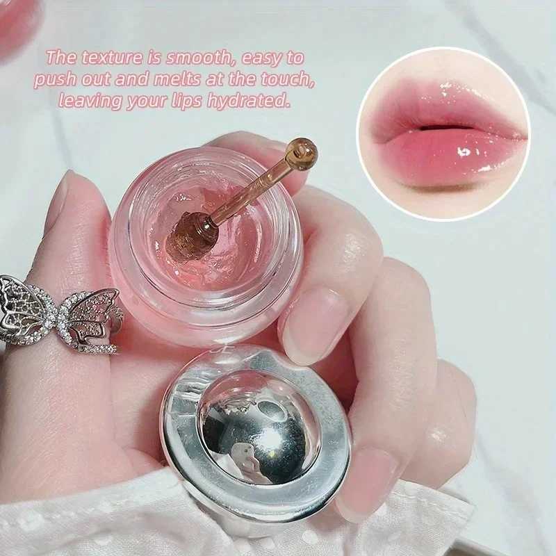 Lovely Honey Cherry Lip Oil Nourishing Lip Balm Long Lasting Moisturizing Clear Lip Oil Lip Gloss Lip Care Beauty MakeupXJ241223