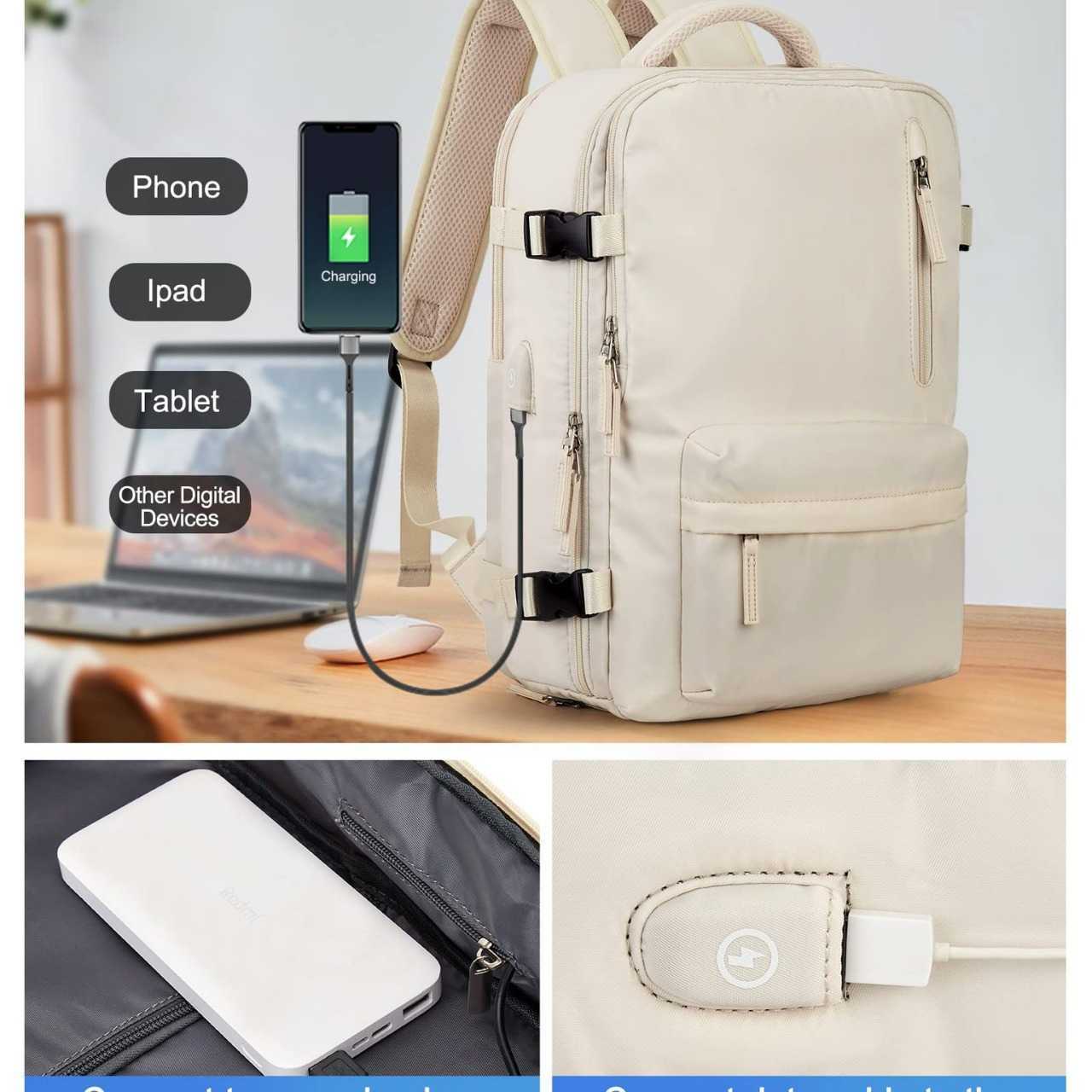 Travel Backpack for Mens Women Large Capacity Multifunctional Laptop Bags Leisure Back Pack Business Travel Bag Student Schoolbag 241223