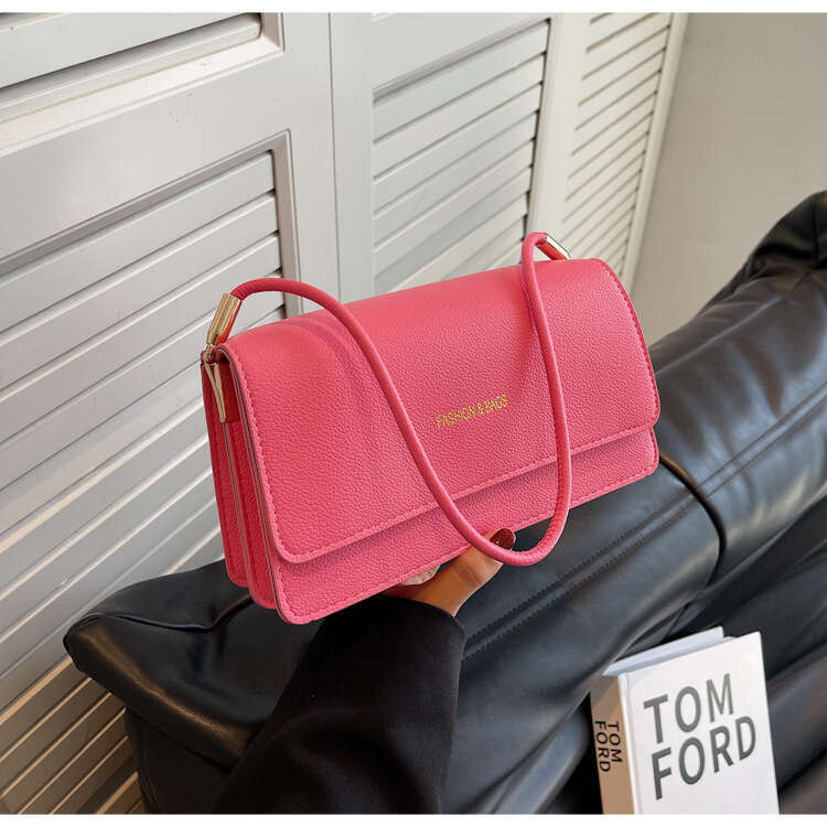Underarm Stick Women's New Style French Small Fashion Shoulder Crossbody Bag, Stylish And Versatile Chain Bag