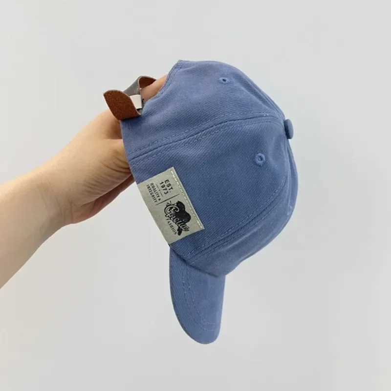 Caps Hats Baby baseball cap childrens sunscreen cap spring and summer baby sun hat soft baby foot cap adjustable baby sun hat H241223