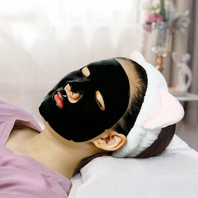 10pcs Crystal Collagen Gold Face Masks Beauty Skin Care Big Mask -aging Hydrating Facial Mask for Face Care 250809