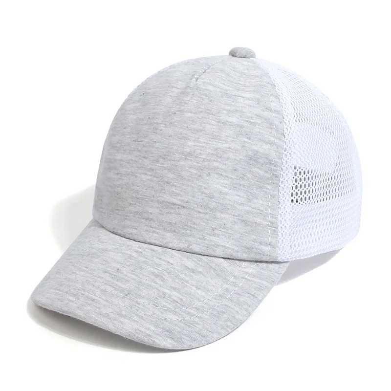 Caps Hats New Childrens Baseball Hats Cartoon Dinosaur Summer Boys and Girls Hats Sun Protection Casual Hats Mesh Breathable Childrens Accessories H24