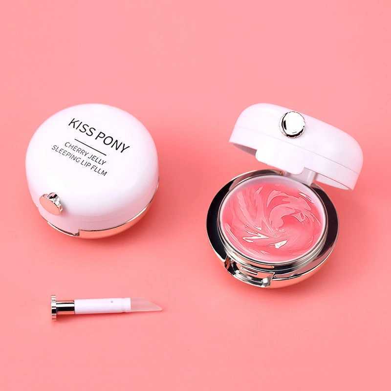 Night Sleep Air Cushion Hydration Lip Mask Lip Oil Hydrating Plumping Lip Gloss Tinted Clear Lip Blam Lip Care ComesticXJ241223