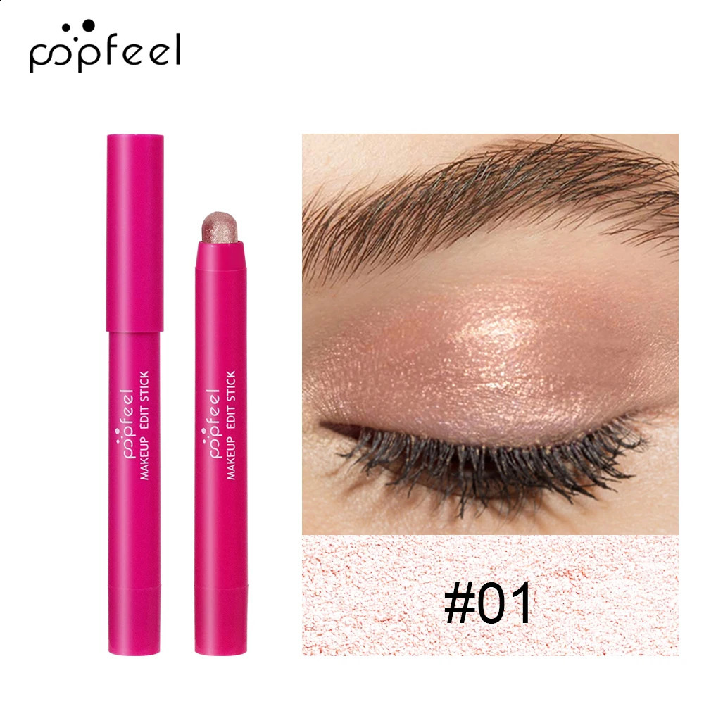 POPFEEL Cream Eyeshadow Stick Waterproof Long-wear High Pigmented 241223