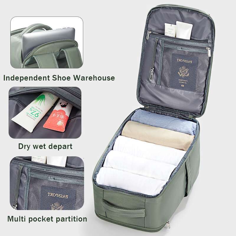 Travel Backpack Airplane cabin vacuum Bag Aircraft Ryanair 40x20x25 Carry-Ons Waterproof Hand Lage Men Women Laptop Backpacks