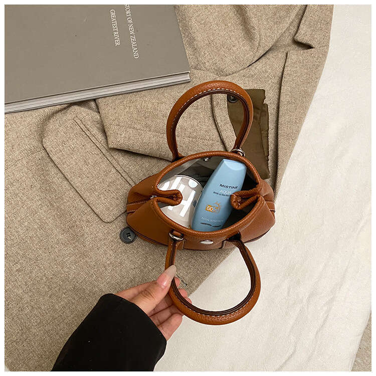 Women's 2024 New High end Fashion Versatile Handbag Mini Commuter Shoulder Cross Tote Bag
