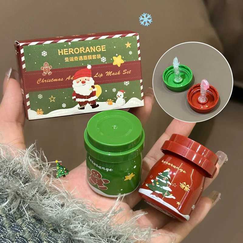 Christmas lipstick autumn winter fade lip line moisturizing agent dry crack prevention lipstick jelly lipstickW241223