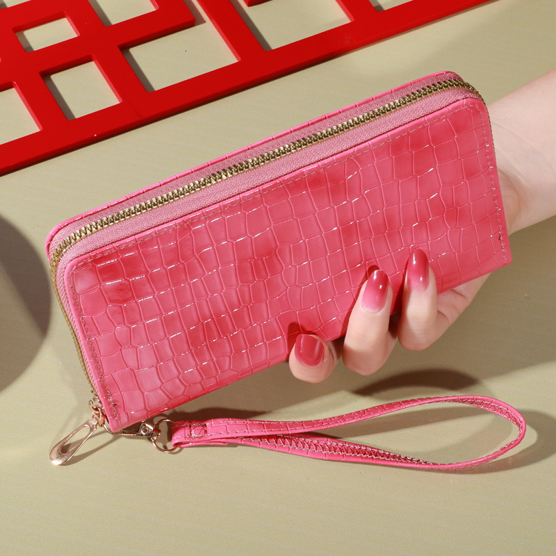 Classic Wallet, Large Capacity Purse Zipper, Card Holder With 8 Slots And Multiple Compartments, Elegant Hand Clutch