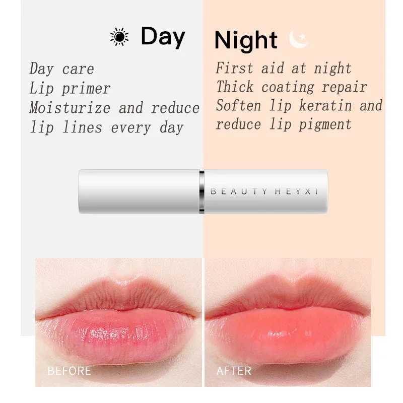 White Tube Lip Balm Moisturizing Colorless Long-Lasting Natural Lipstick Lip Care Makeup CosmeticsXJ241223