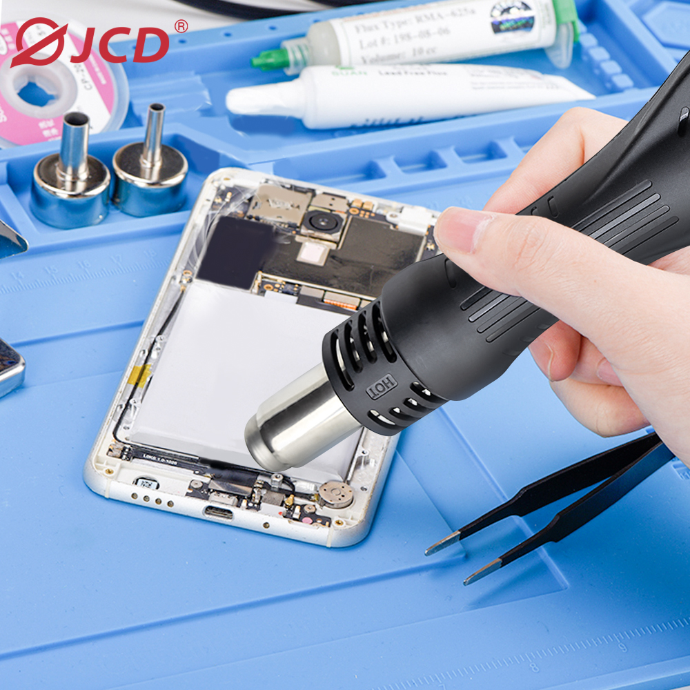JCD 8586-BPrecision digital temperature controlled soldering station suitable for electronic repair and DIY, fast heating, precise temperature control
