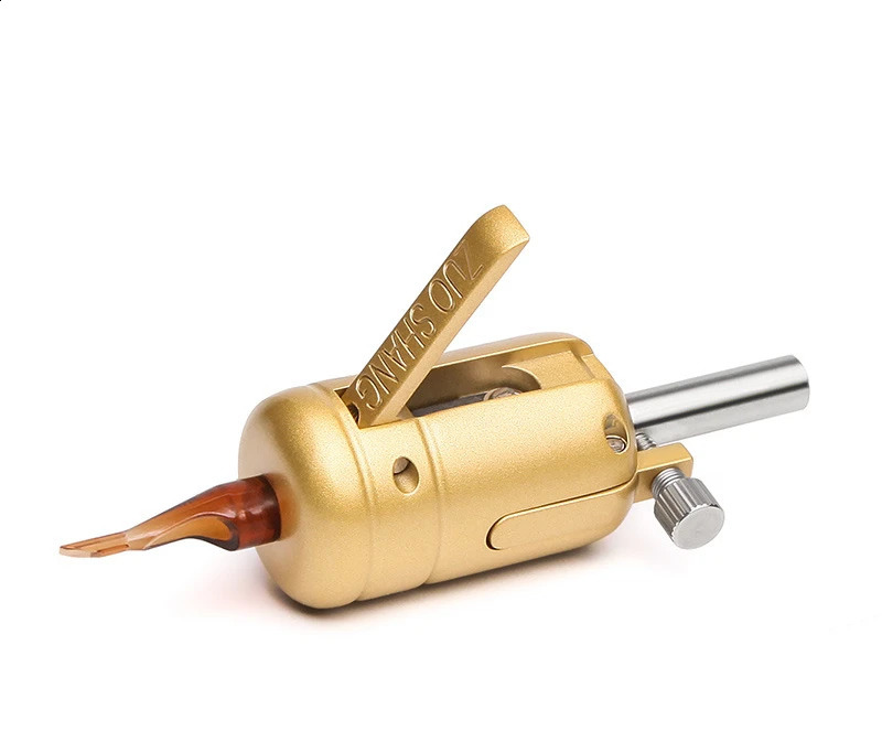 Tattoo Machine Press Needle Handle Self-Locking Needle Adjustable Position Grip Zinc alloy Material Tatto Accessorie Gun Supply 241223