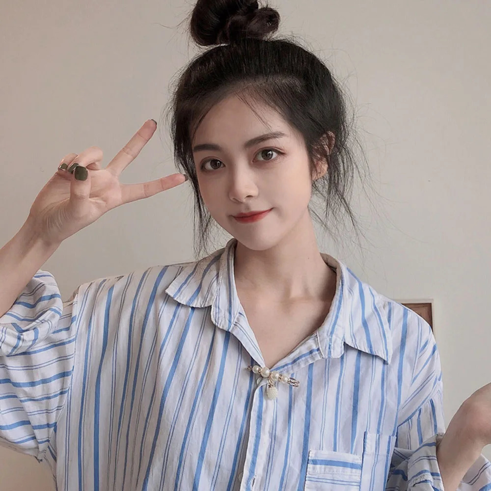 Brooch Set Big Beads Fashion Clothing Brooches for Women Pearl Lapel Pin Sweater Dress Pins Badge Buckle Accessories 241220