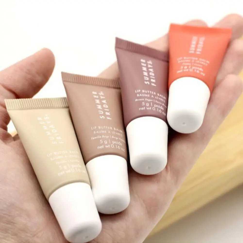 4 pieces/set Summer Friday mini lipstick set Screen moisturizing lasting moisturizing lipstick beautyW241223