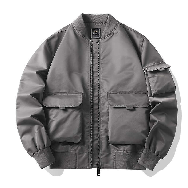 Men's Wear Casual Jacket Men's Outerwear Workwear Autumn And Winter Tough Guy Live Broadcast Air Force Ma1 Pilot Men's Flight Jacket