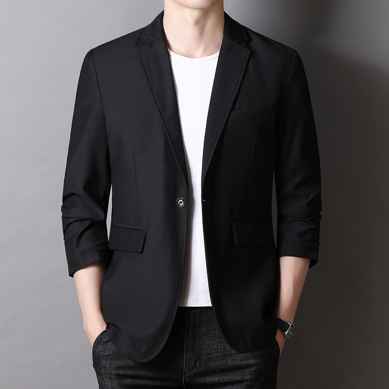 K55 Men's Business Formal Suit - Premium Fabric with Classic Fit