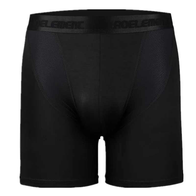 Mens underwear Modal Boxers shorts Mens underwear U-shaped conveyor pocket mid long leg underwear Mens Cueca calzoncillo large size W241223