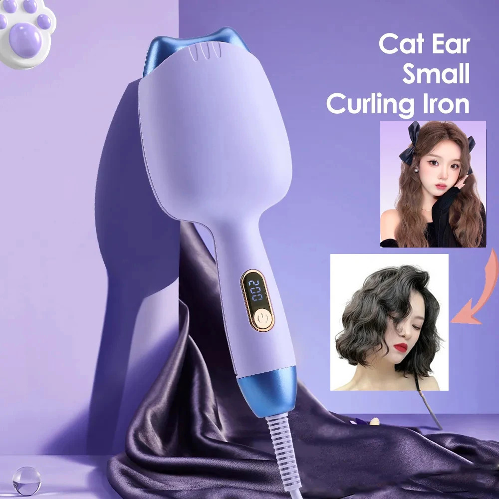 32MM Professional Hair Curler Ceramic Curling Iron Big Wave Deep Wavy Splint Egg Rolls Electric Fast Automatic Hair Roller iron 241223