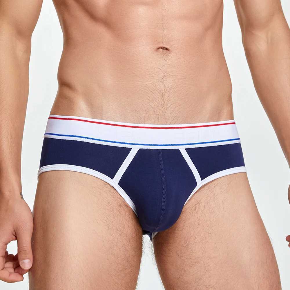 Seobean Mens Bikini Low Rise Newly Designed Boxer Underwear W241223