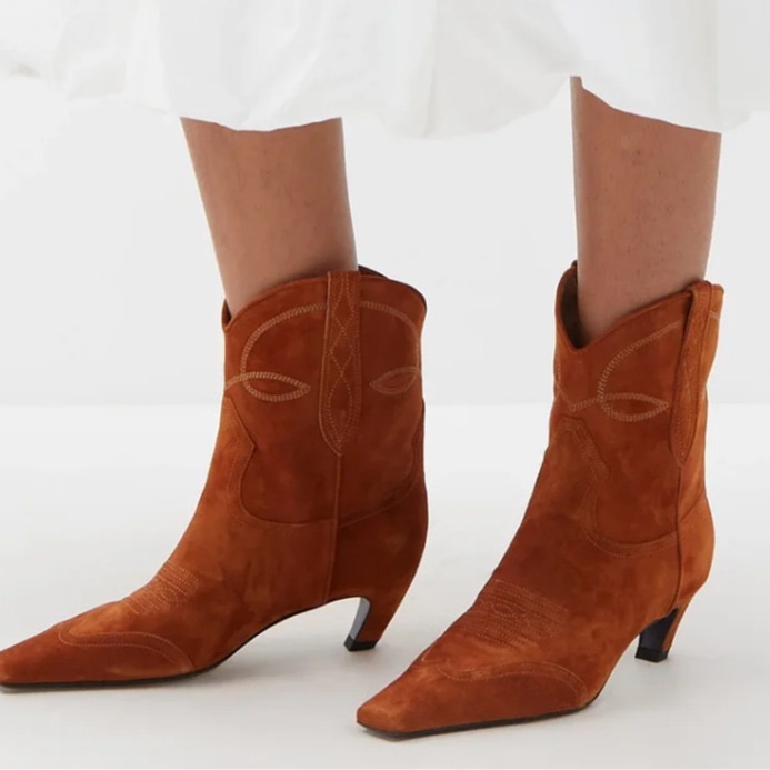 New Winter Sheep Suede Pointed Toe For Women Autumn Fashion Ankle Boots Concise Ladies Shoes Zapatos De Mujer