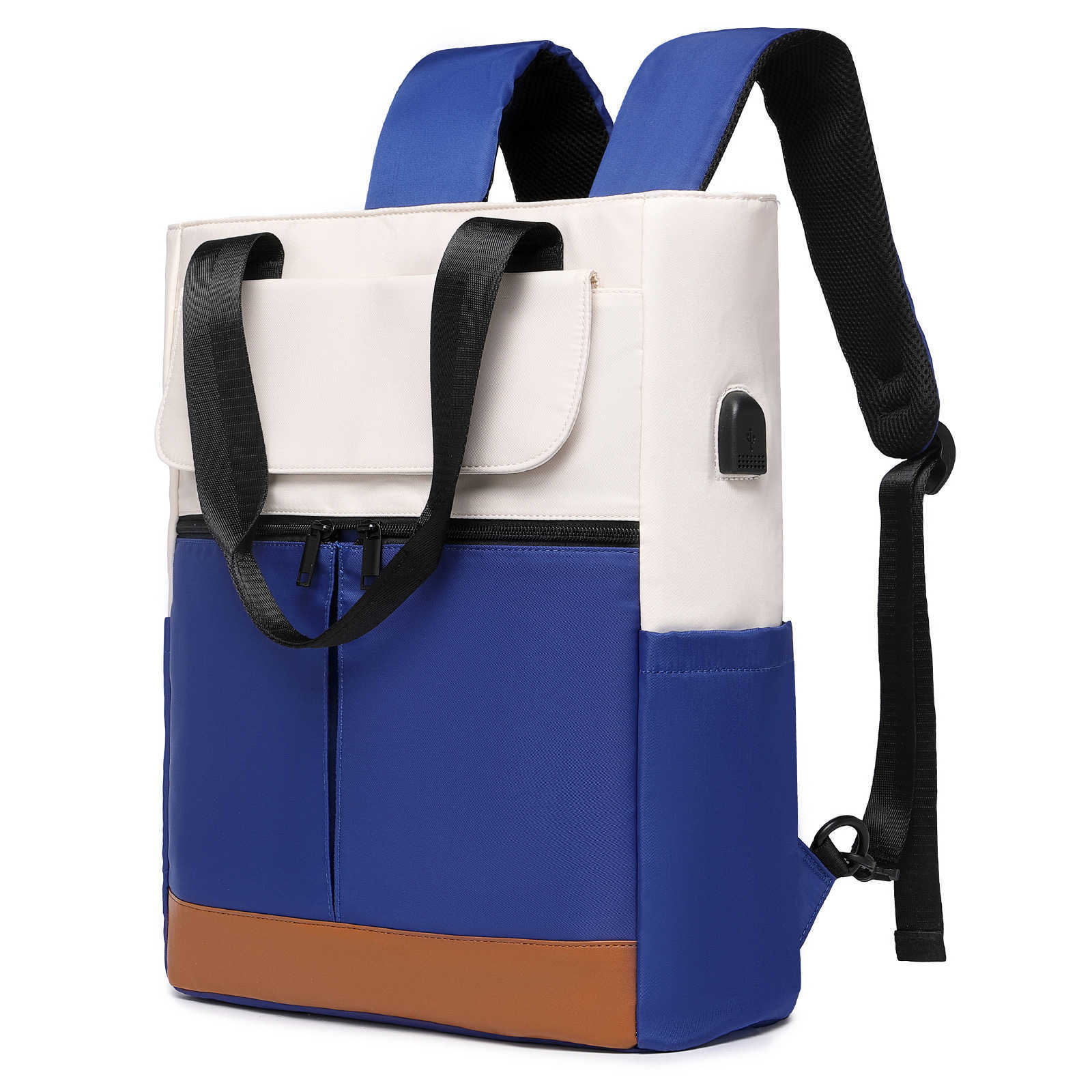 New Travel Bag Outdoor Backpack Laptop Handbag Fashionable Backpacks for Men and Women with Usb Schoolbag 241223