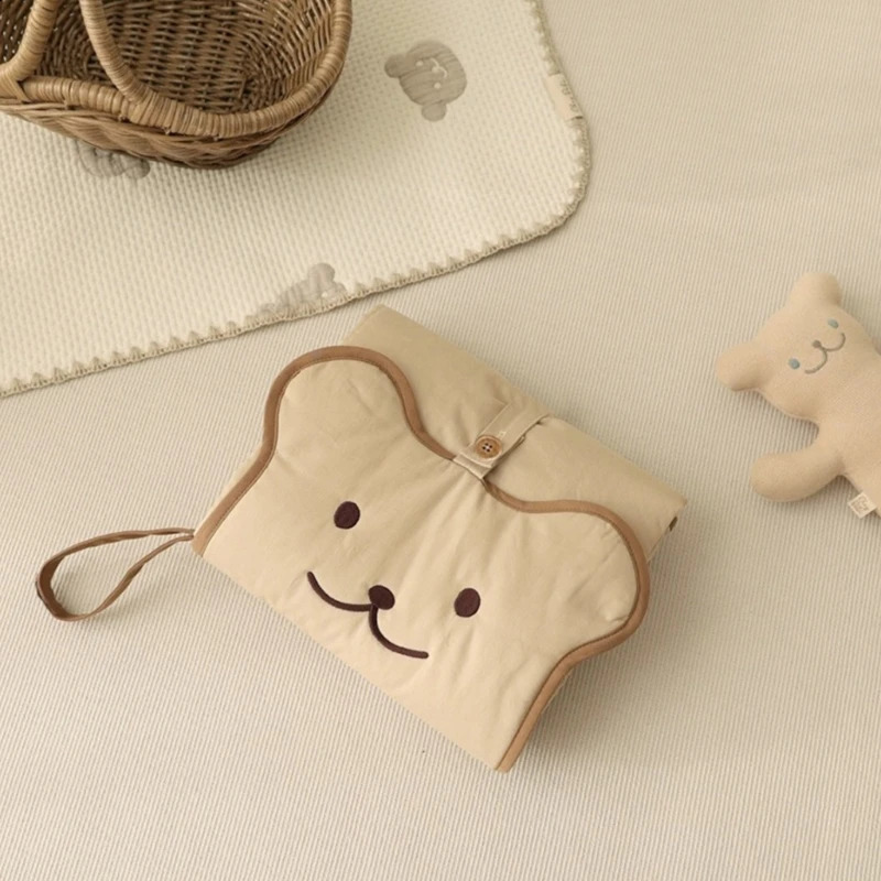 Portable Travel Baby Changing Mat Foldable Diaper Changer Nursing Mattress Breathable Crib Bedding Pad Infant Essential 241223