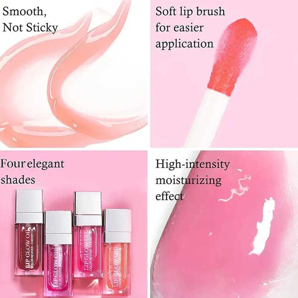 Moisturizing lipstick lustrous transparent coloring lipstick lasting nourishing lipstick used for moisturizing and repairing lip linesW241223