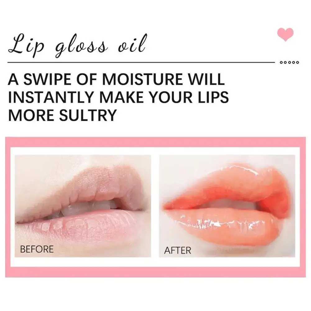 Moisturizing lipstick lustrous transparent coloring lipstick lasting nourishing lipstick used for moisturizing and repairing lip linesW241223
