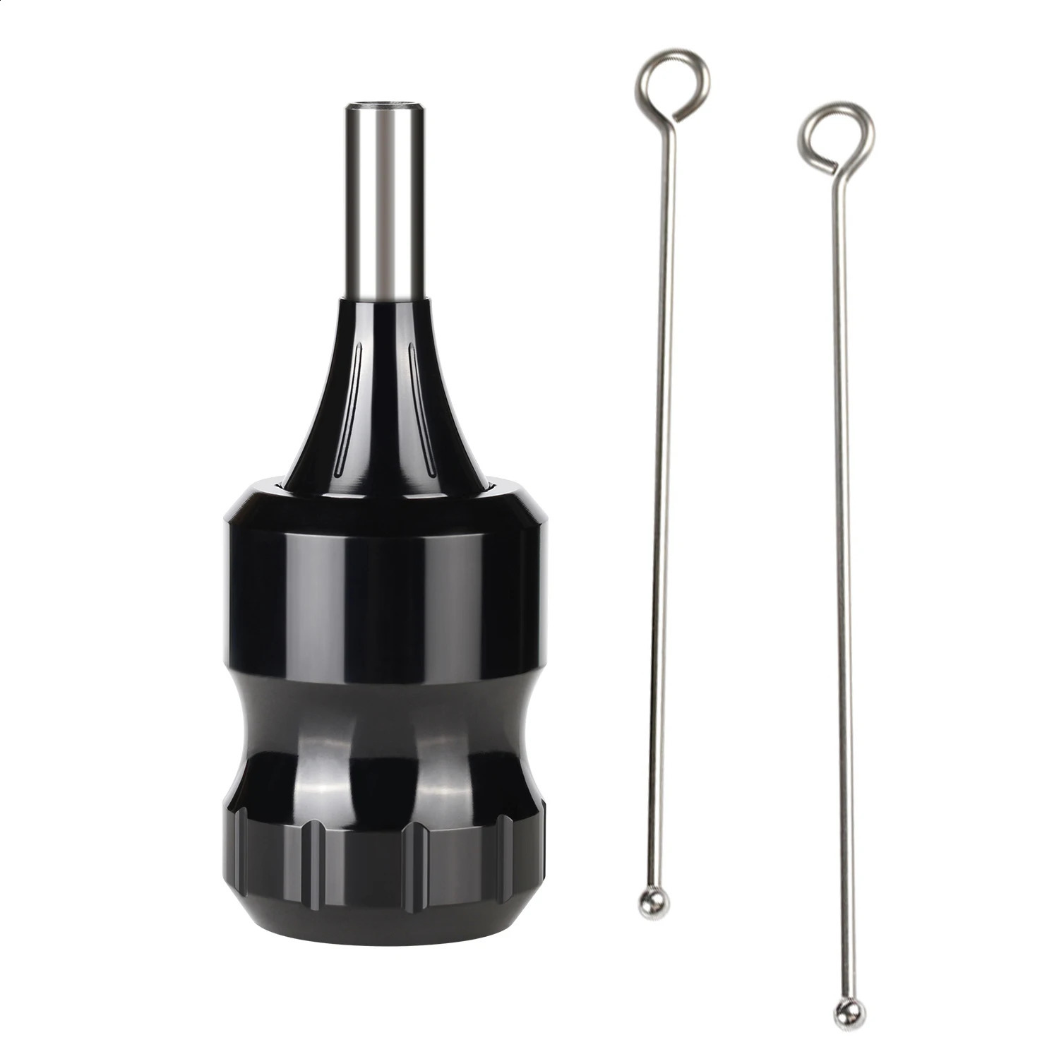 32mm Adjustable Handle Cartridge Grip Tattoo Supplies CNC Carving Aircraft Aluminum with Drive Bars Pushrod 241223