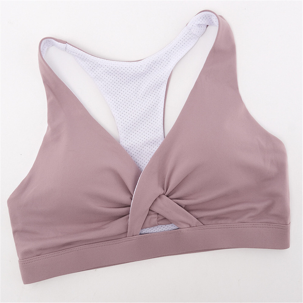 Plus Size S-2XL Cross Back Sport Bra Pleated Design Fiess Underwear Women Naked Athletic Tank Top Sexy Hollow Workout Vest