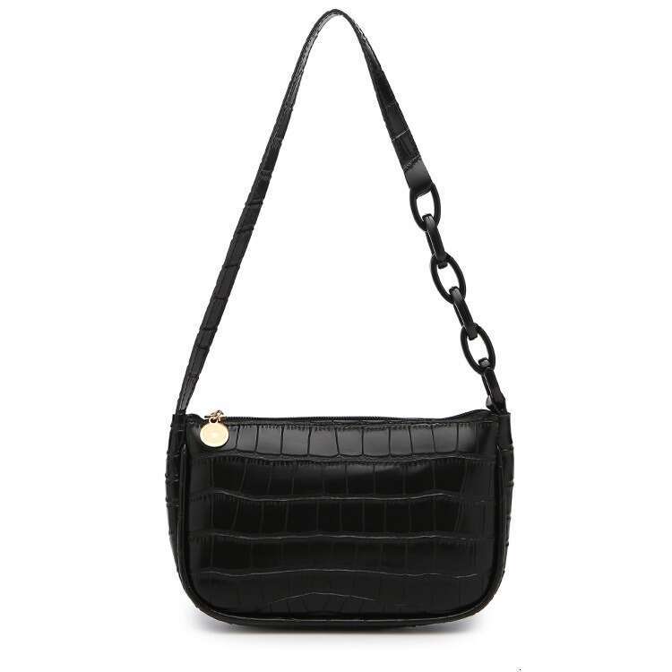 Hobo Ladies Handbags Crocodile Pattern Underarm Shoulder Bag