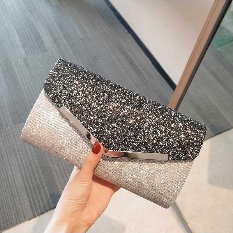 Clutch Bag Fashion Temperament Handbag Womens New Celebrity Banquet Bag Chain Single Shoulder Bag Dinner Bag Dress Bag Handbag 240920