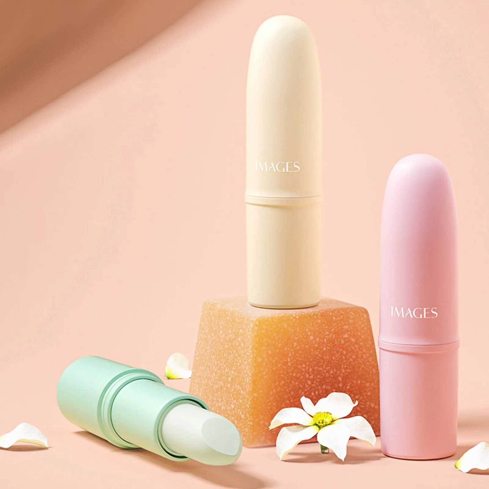 Change Color Lip Balm Moisturizing Lipstick Base Moisturizer Makeup Natural Plant Anti-Cracking Lip Care Anti Chapped Lip BalmXJ241223