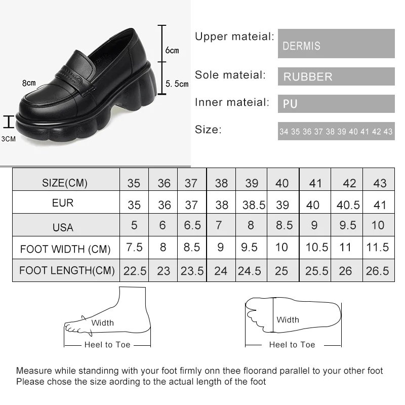 AIYUQI Genuine Leather Loafers Women Spring British Style Women Shoes Fashion Platform Shoes Women