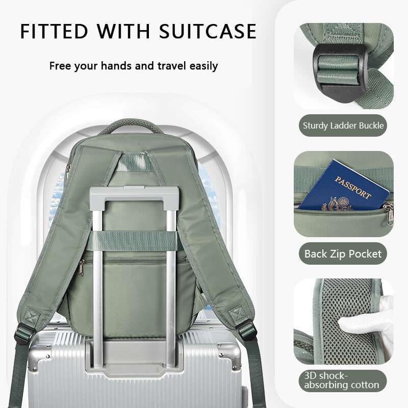 Travel Backpack Airplane cabin vacuum Bag Aircraft Ryanair 40x20x25 Carry-Ons Waterproof Hand Lage Men Women Laptop Backpacks