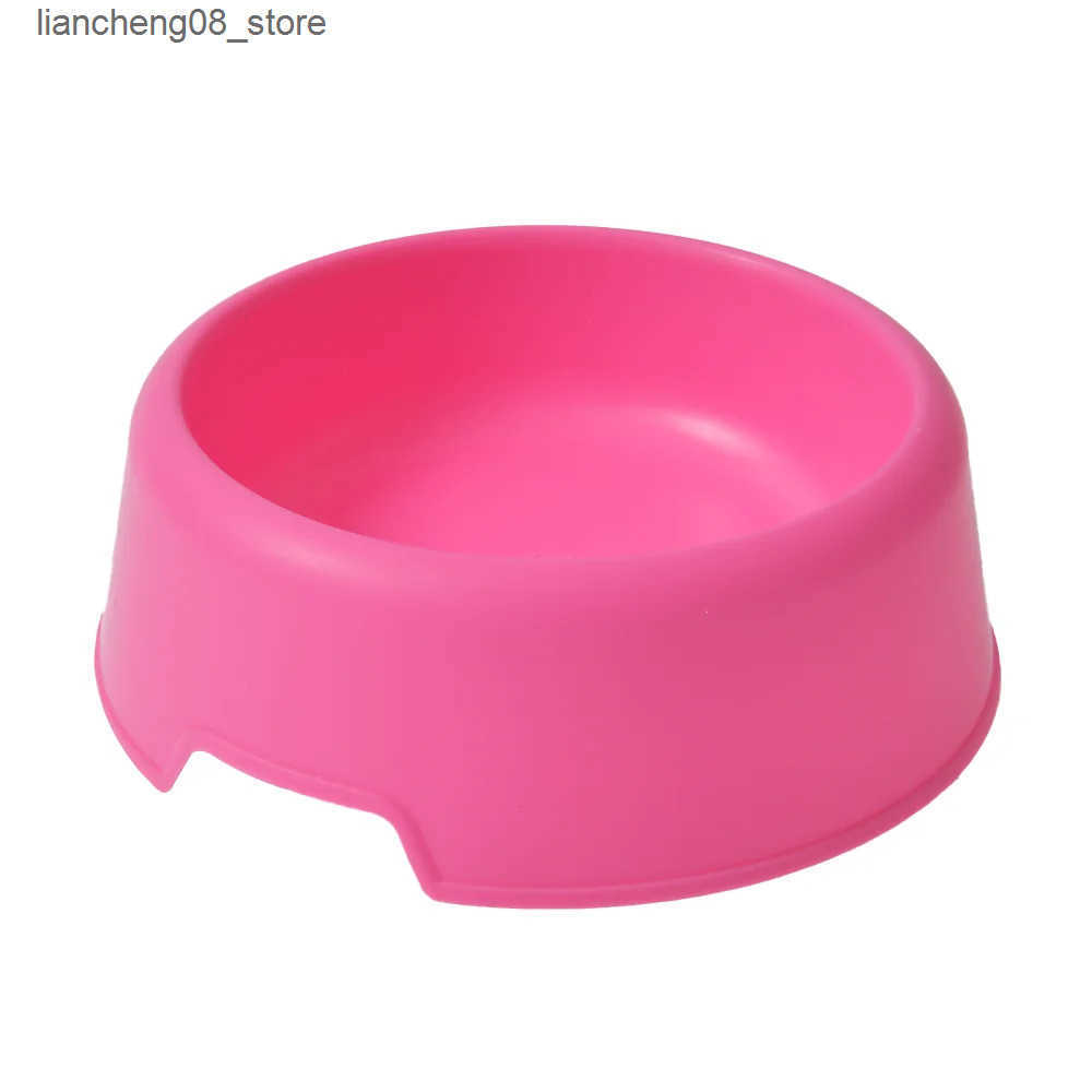 Dog Bowls Dishes Safety Cute Multi-Purpose Candy Color Plastic Dog Bowls Feeding Water Food Cat Bowl Food Bowl Pet Food Bowl L240910
