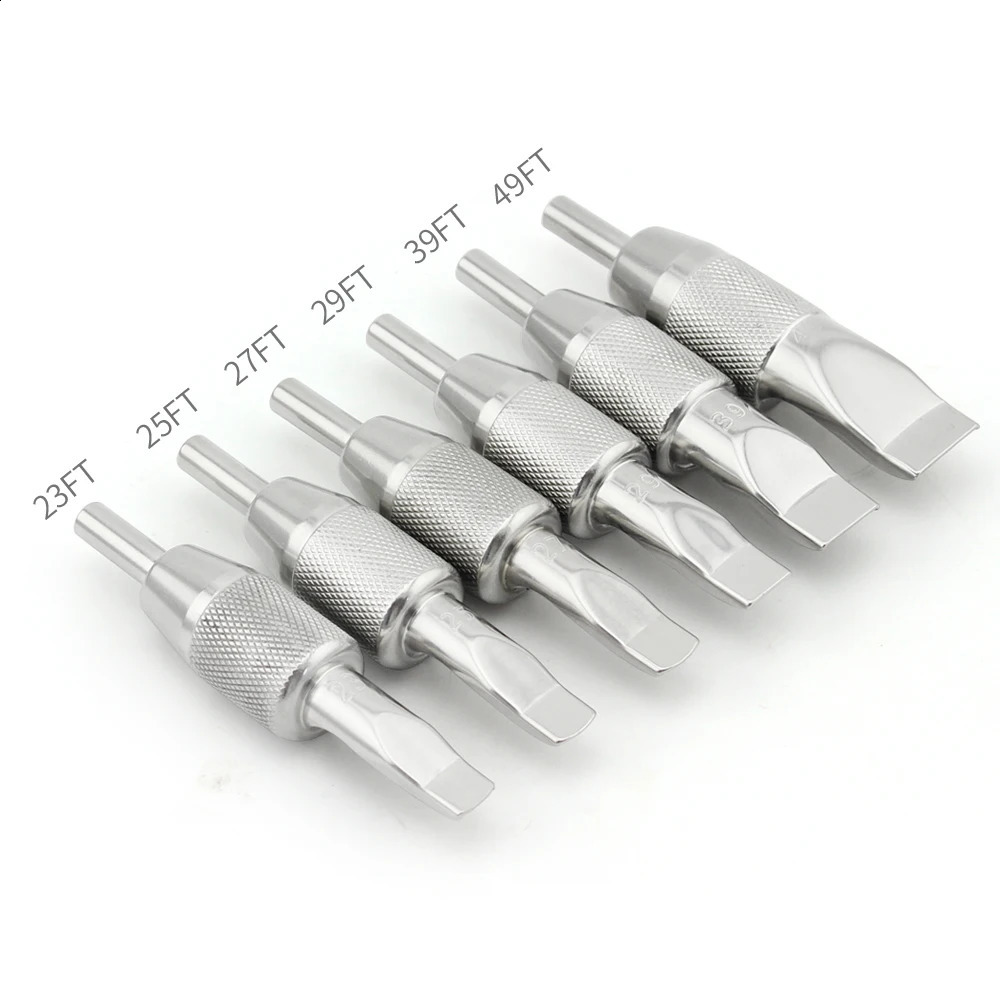 2m CNC Unibody 304 Stainless Steel Tattoo Grip Autoclavable and Reusable Grade 241223