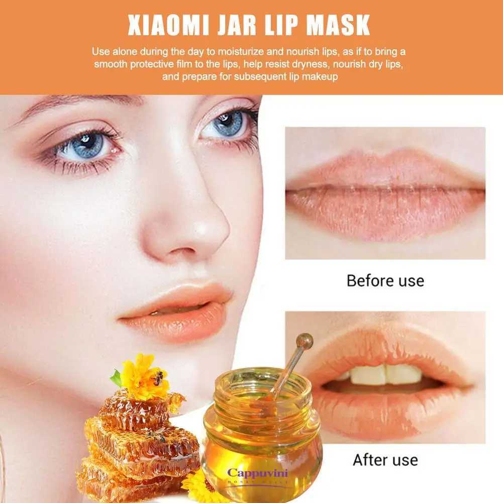 Original Beeswax Bee Balm Organic Honey Overnight Moisturizing Lip Balm Hydrating Lip Butter For Lip Care Gifts Dry Chapped CrXJ241223