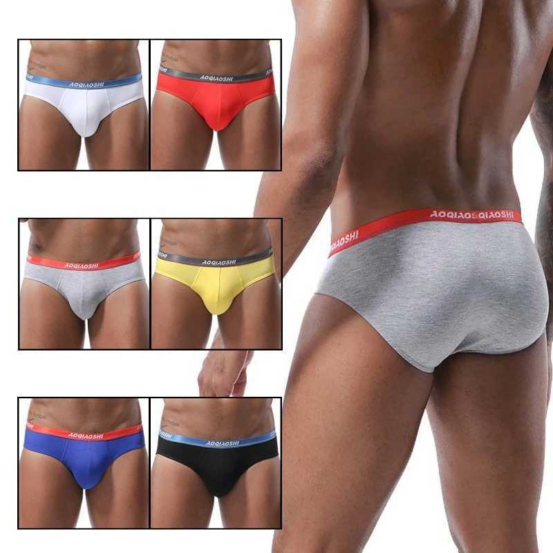 New Mens Modal Letter Brief High Quality Comfortable Underwear Breathable Shorts Underwear W241223