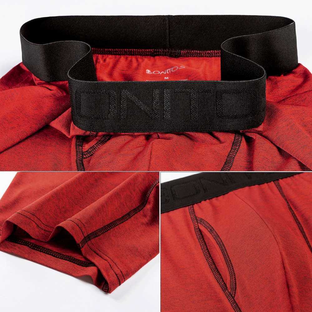 5 pieces of front opening boxer polyester mens underwear sexy mens underwear gift mens boxer shorts Kaleken W241223