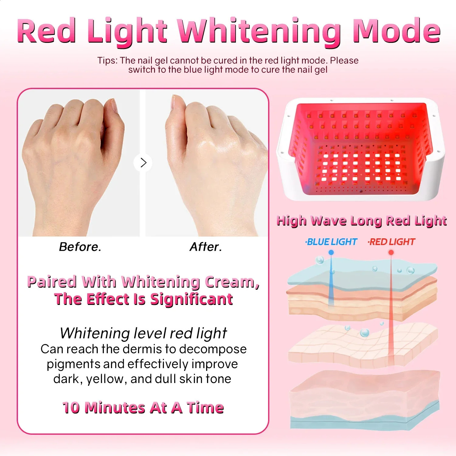 140 Beads Professional UV LED Nail Lamp For Nails 480W Fast Curing Gel Polish Lamp With LCD Display Screen Smart Sensor 241223