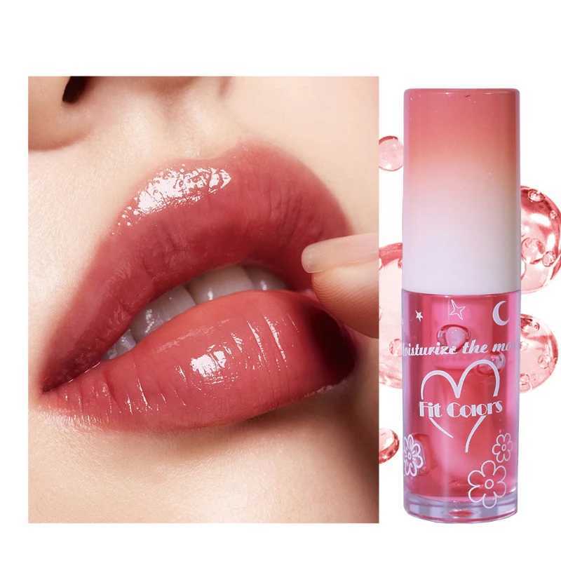 6-Color Plumping Fruit Gloss - Large Brush Wand High-Shine Lip Lacquer with Long-Lasting Hydration and Lip CareXJ241223