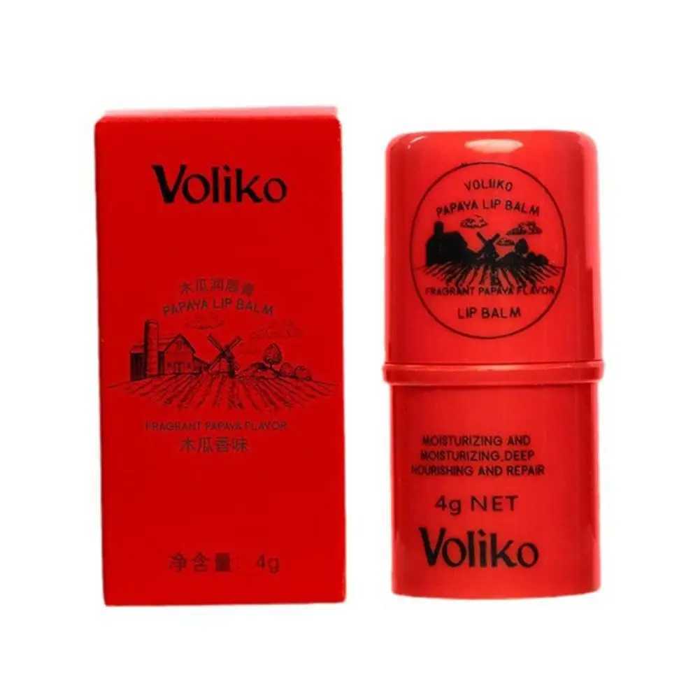 Papaya Lip Balm Hydrating Moisturizing Base Balm Lipstick Lip Moisturizing Lines Cosmetics WholeseXJ241223