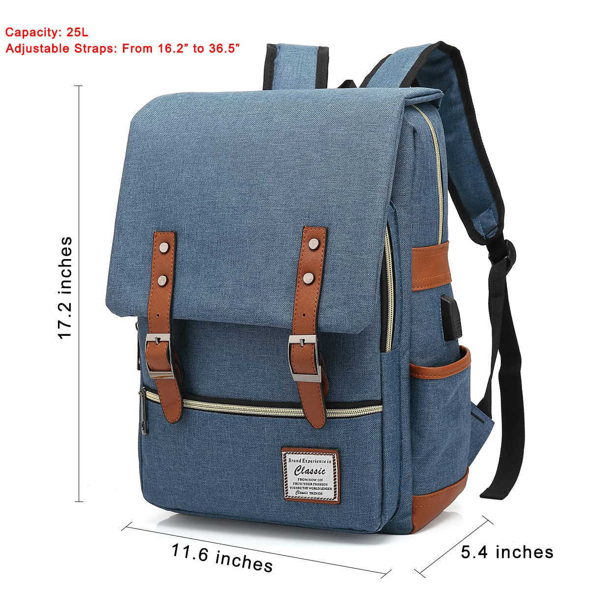 Computer Backpack with Personalized Mens and Womens Outdoor Canvas Large Travel Bag Fashionable Usb Bookbag 241223