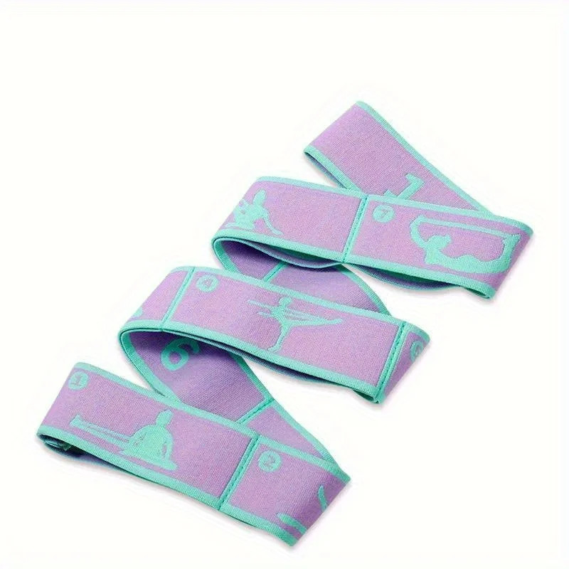 Dance Stretching Band Loop Yoga Belt Pilates Fitness Tension Digital Stretch Elastic Resistance 241216