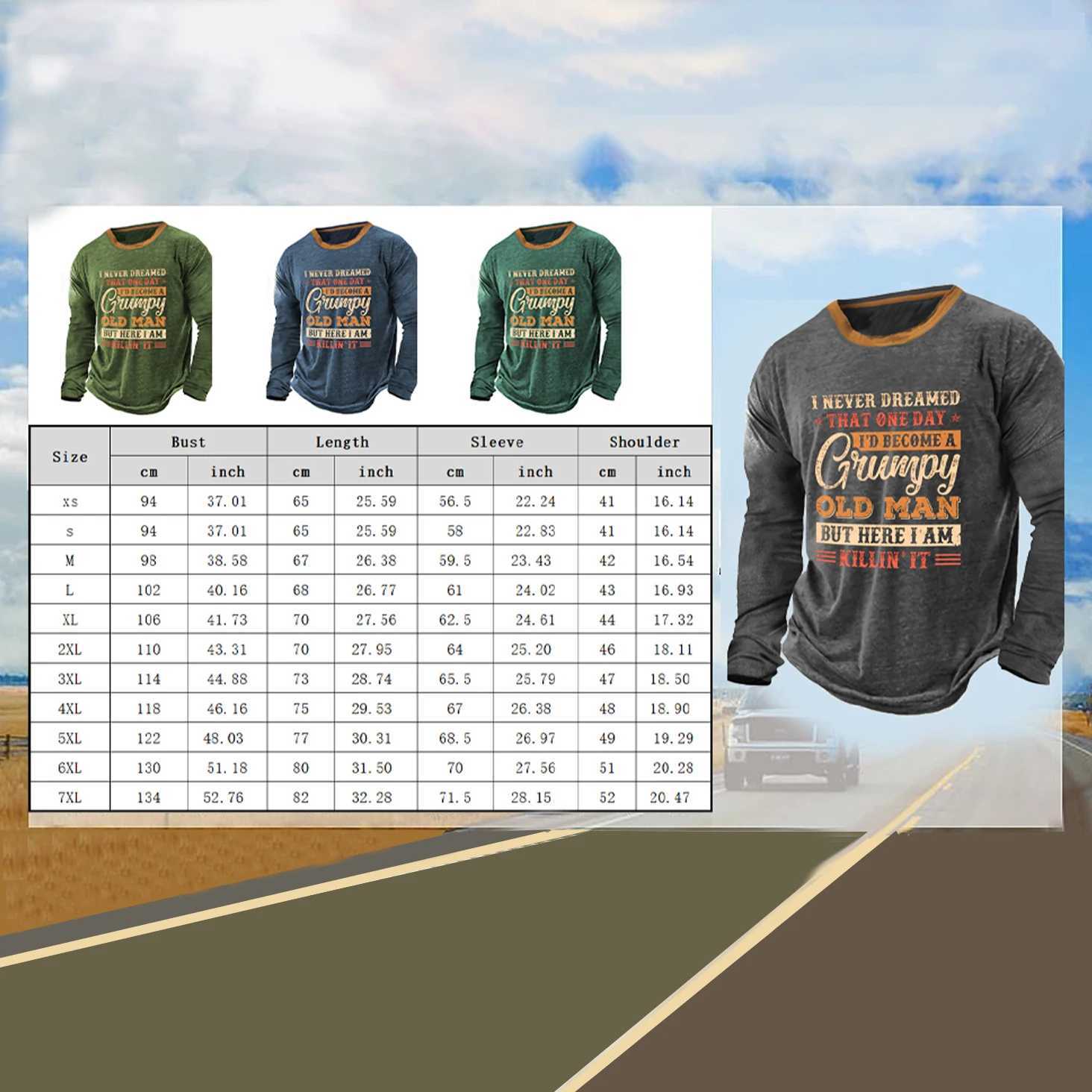 Retro mens long sleeved eagle pattern 3D printed outdoor street long sleeved sports fashionable long sleeved casual oversized top M241223