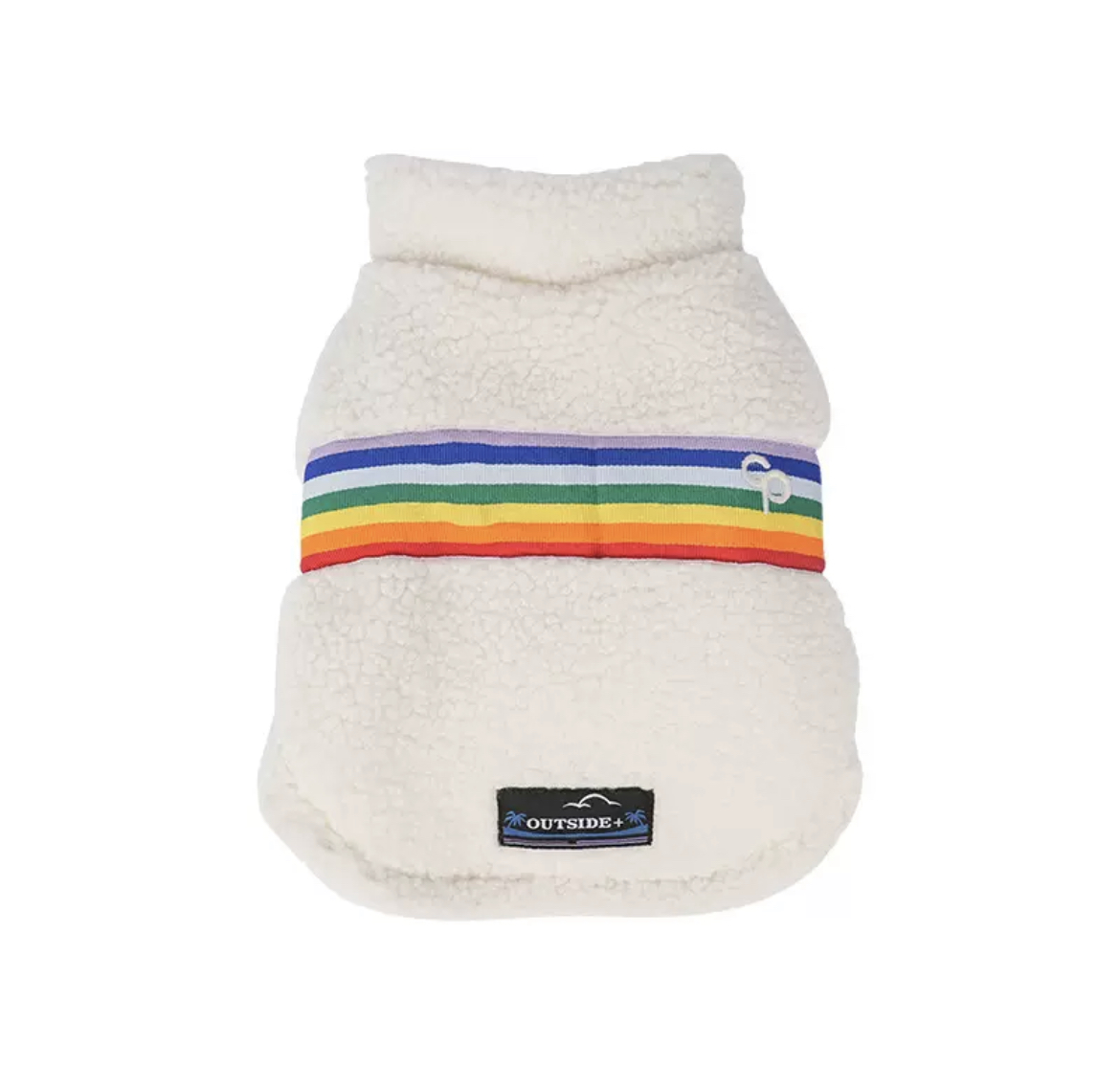 Dog clothes autumn and winter rainbow wool lamb wool thick warm two legs cotton clothing Schnauzer teddy pet clothing wholesale