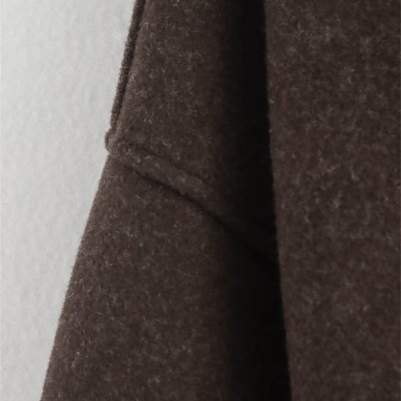 TRAF Womens Solid Colour Broad Tweed Jacket Fashion Style Lapel Long Sleeve Blouse Jacket Winter Womenswear 241220