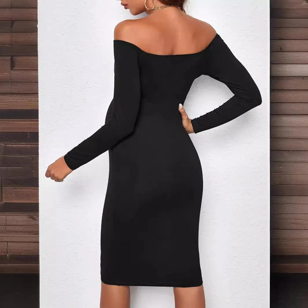 Pregnancy Dresses Line Neck Maternity Dresses Tight Skirt Poshoot Maternity Strapless Pleated Long Sleeve Women Dress Clothes 241223